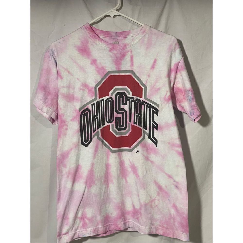 Hand made tie dye Ohio State T-shirt